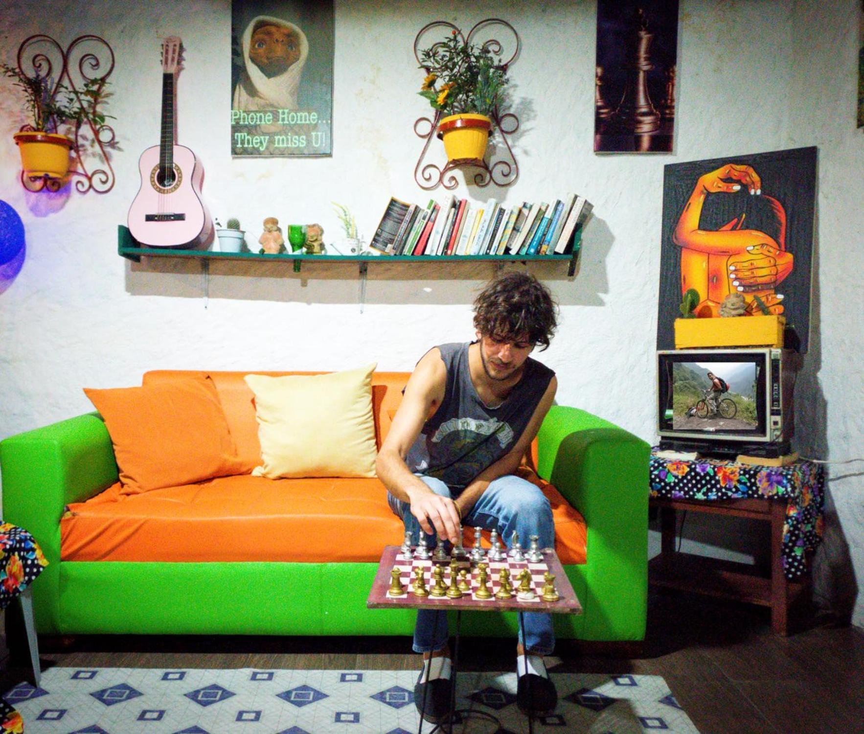 Hostal Inti Raymi Backpackers 바뇨스 외부 사진